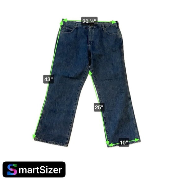 A.N.A Woman Dark Wash Low Rise Fashion Boot Cut Jeans 16W Modern Fit Cotton Blen - Picture 10 of 10